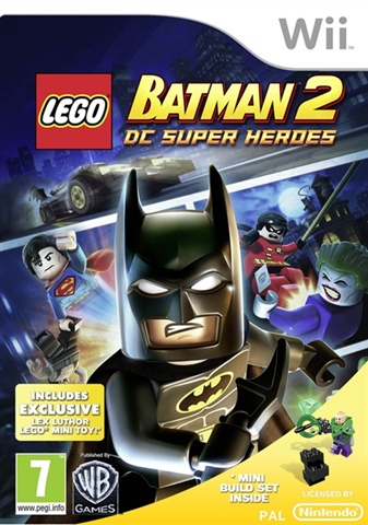 Lego batman 2 on sale wii game